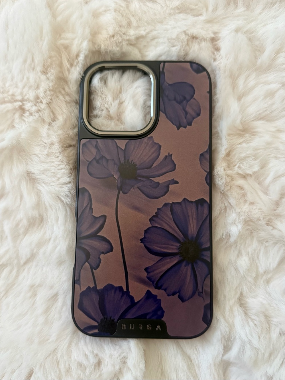 Burga Velvet Night Floral Phone Case for Android - Purple